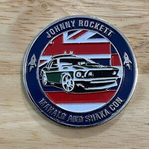 Challenge Coin USN US Navy Retired John A. Leavitt Johnny Rockett Mahalo